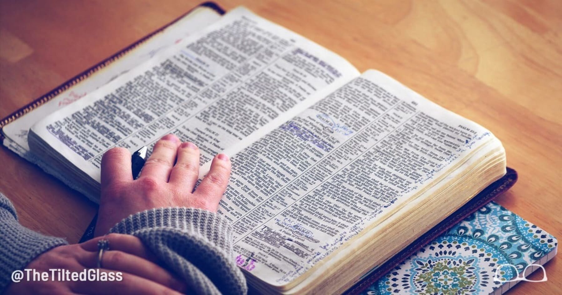 Blind Man Prefers Non-Braille Bible