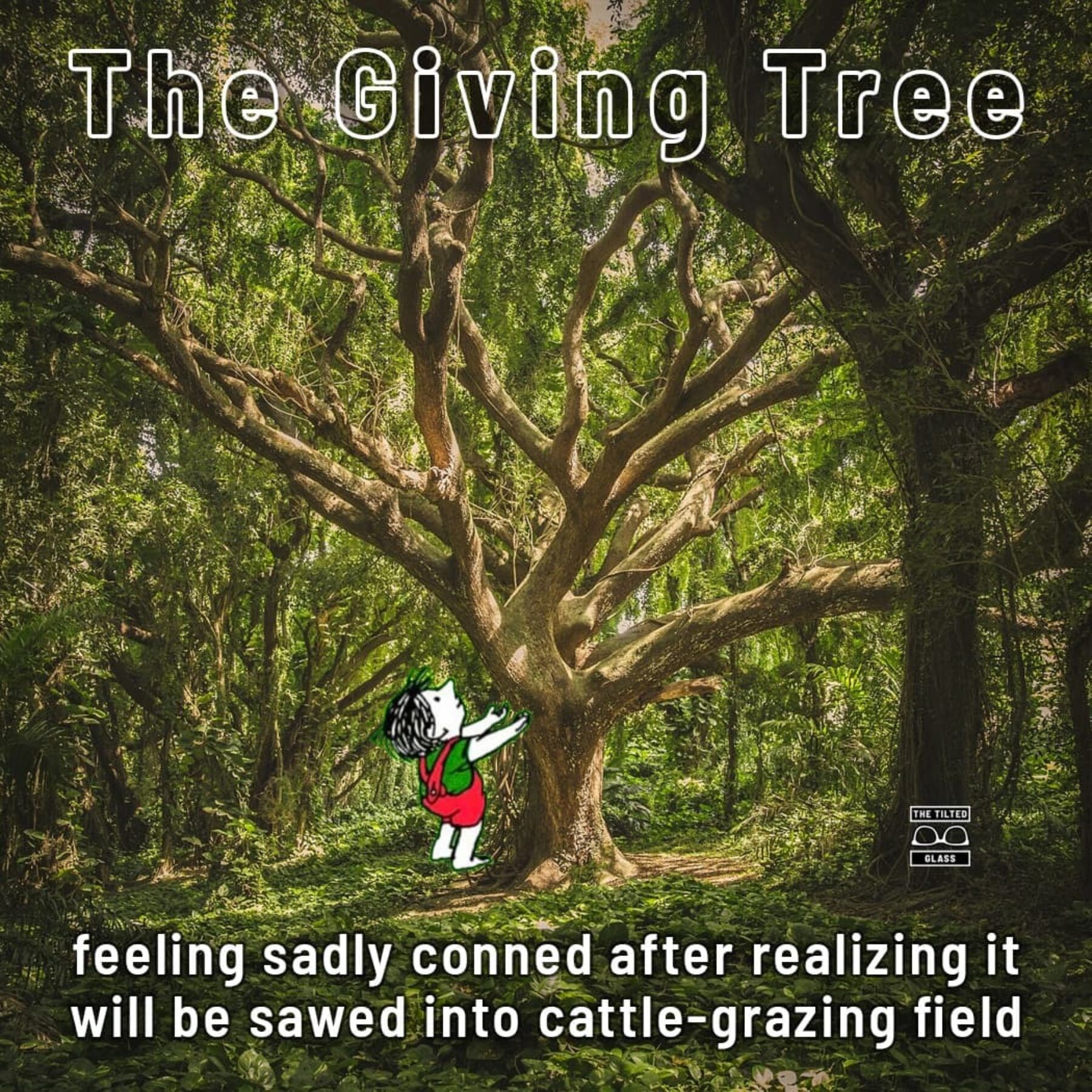 The Taken Tree, by Shel Silverstein