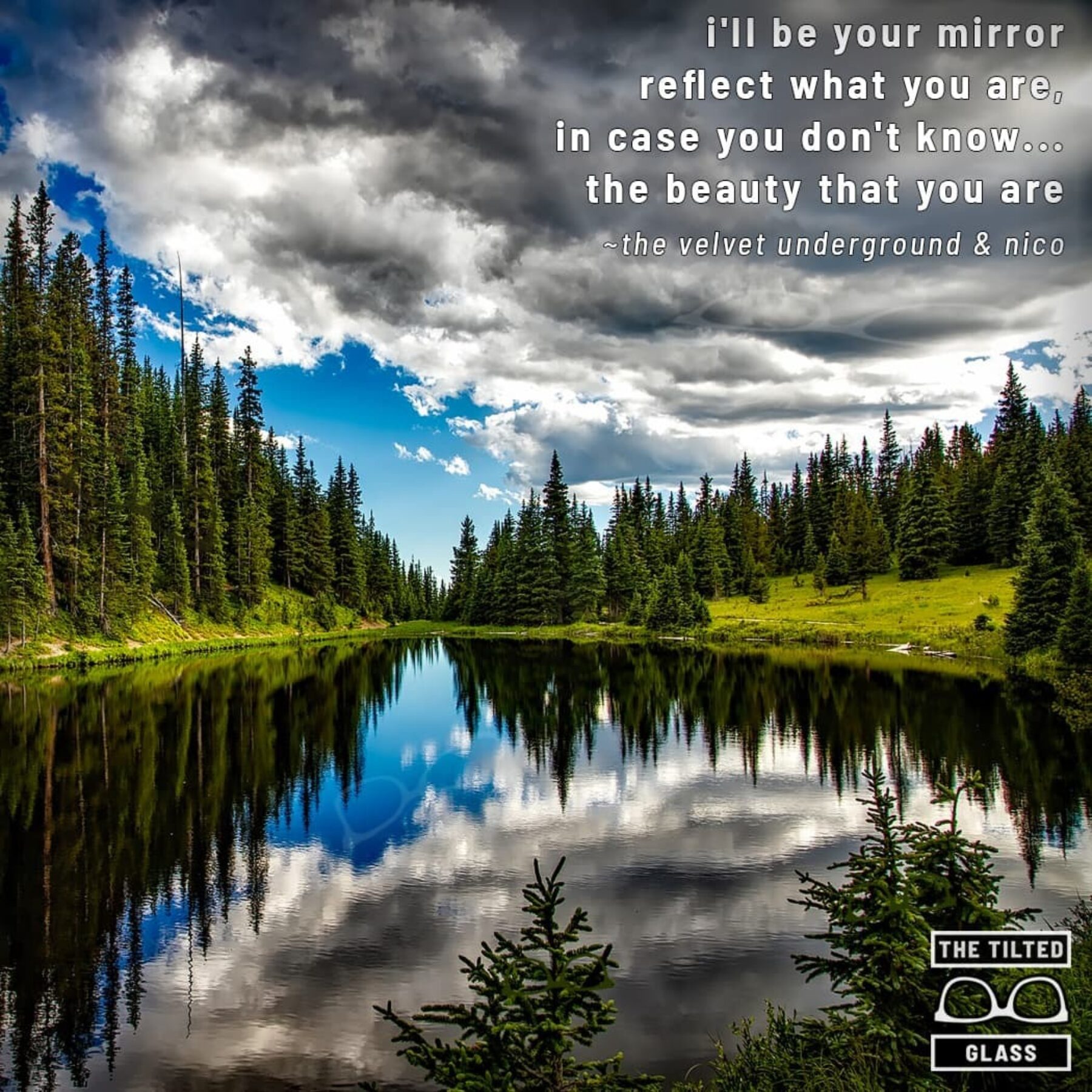 I'll Be Your Mirror...