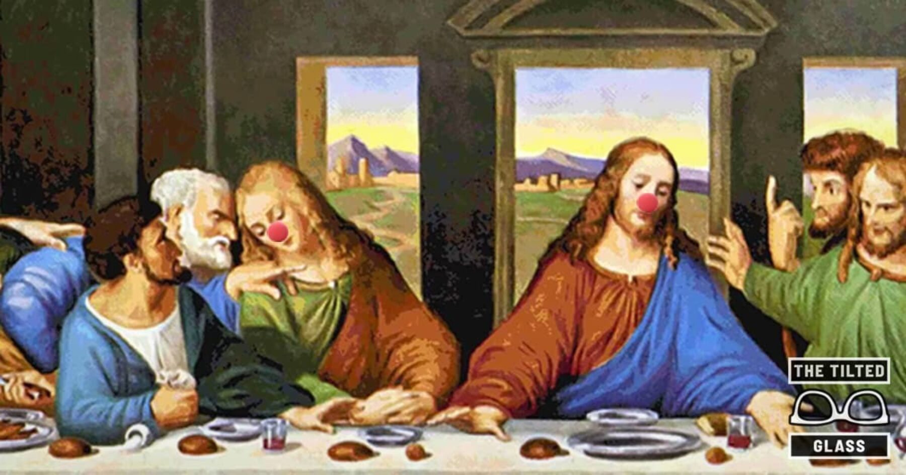 Newly Discovered Scroll Reveals Jesus Had “Magic Red Nose”