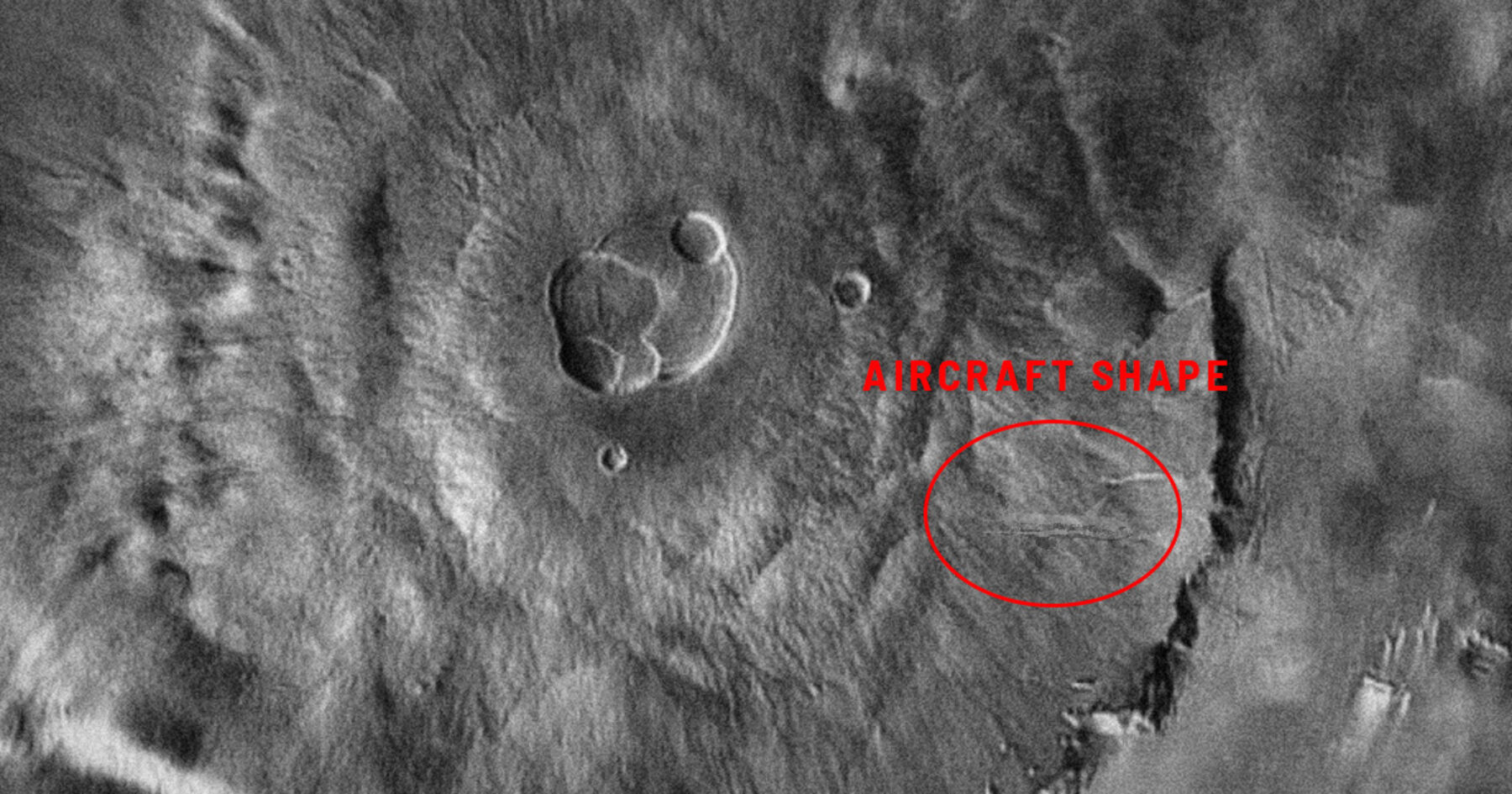 Flight MH370 found... on Google Mars!