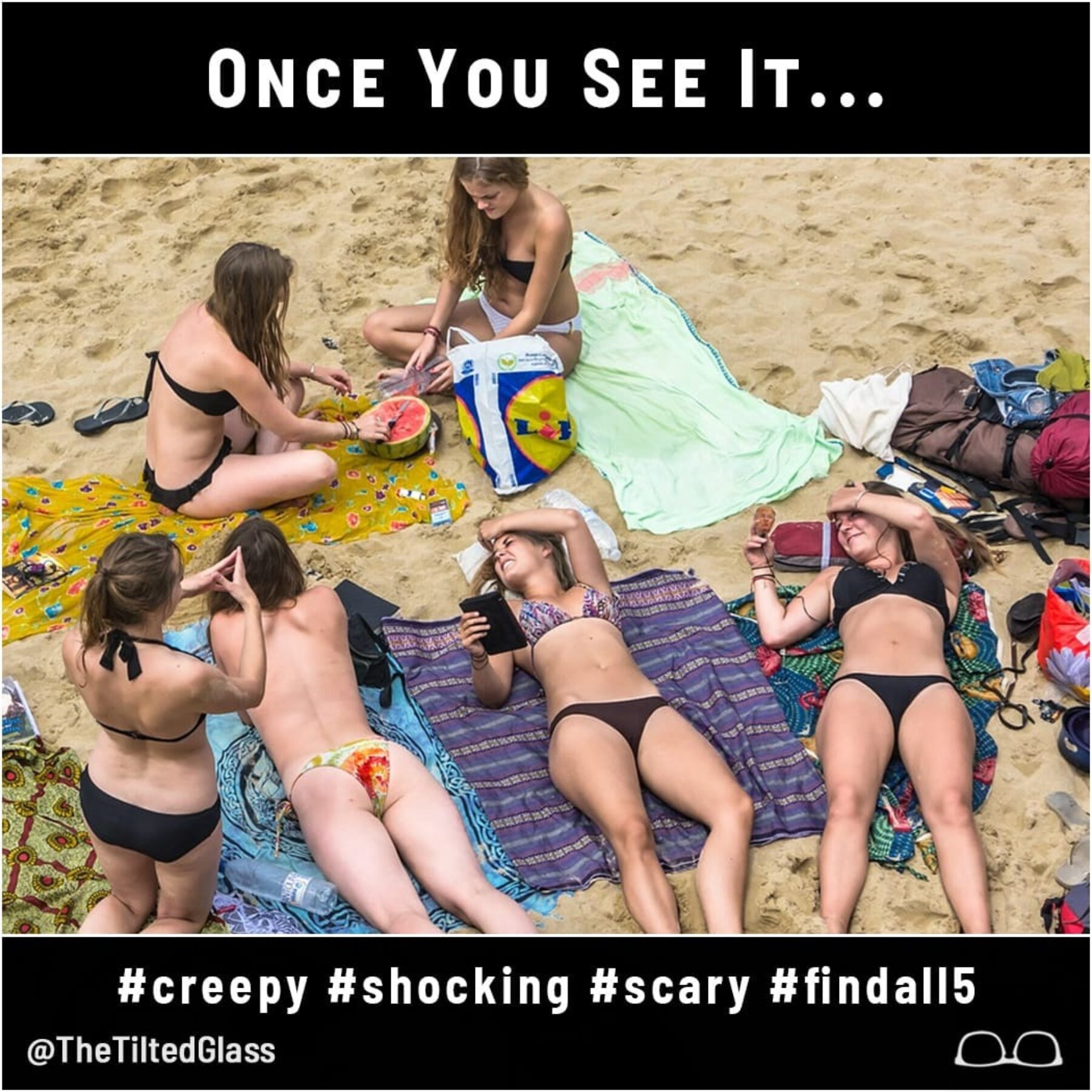 Once You See It... Beach Edition