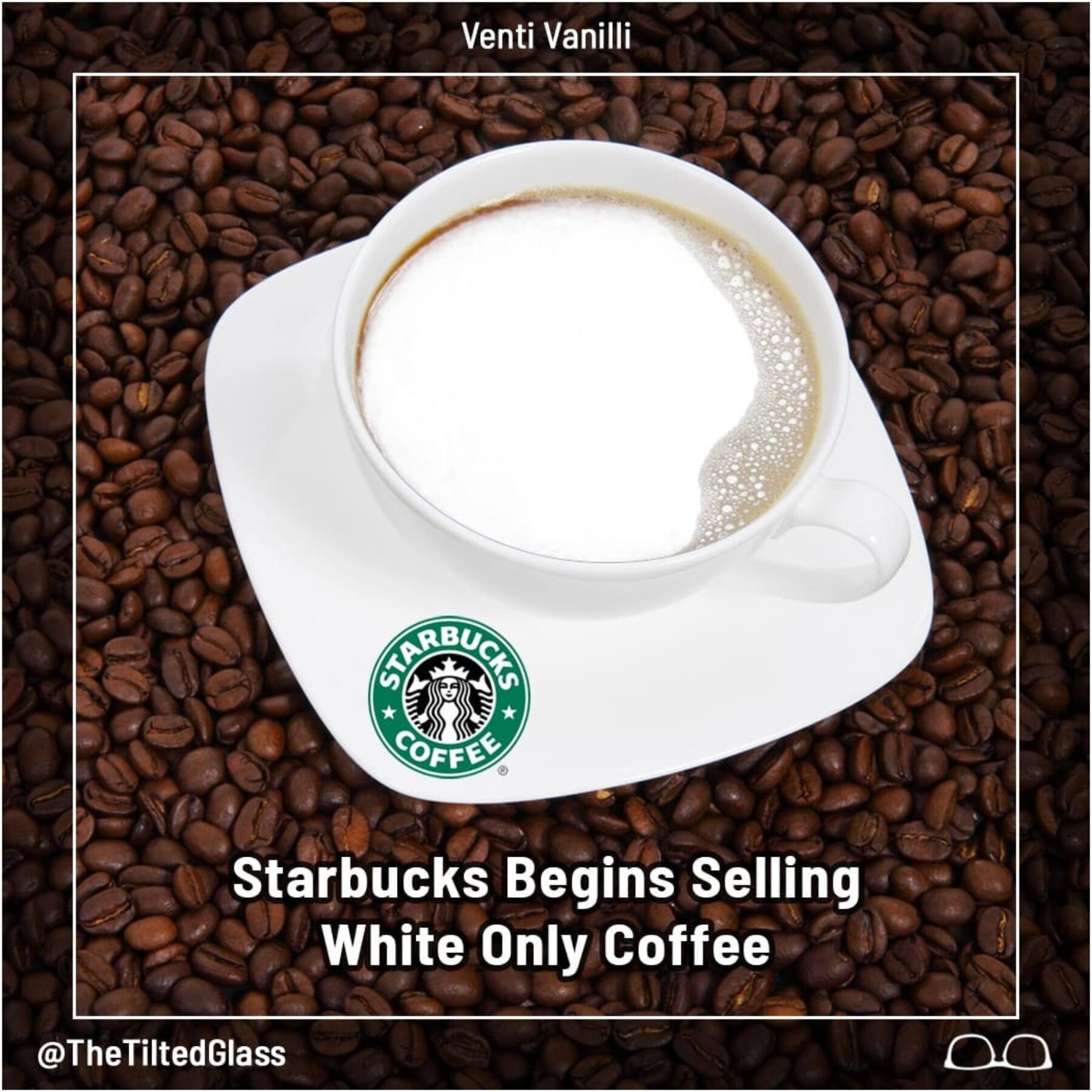 Starbucks Begins Selling White Only Coffee