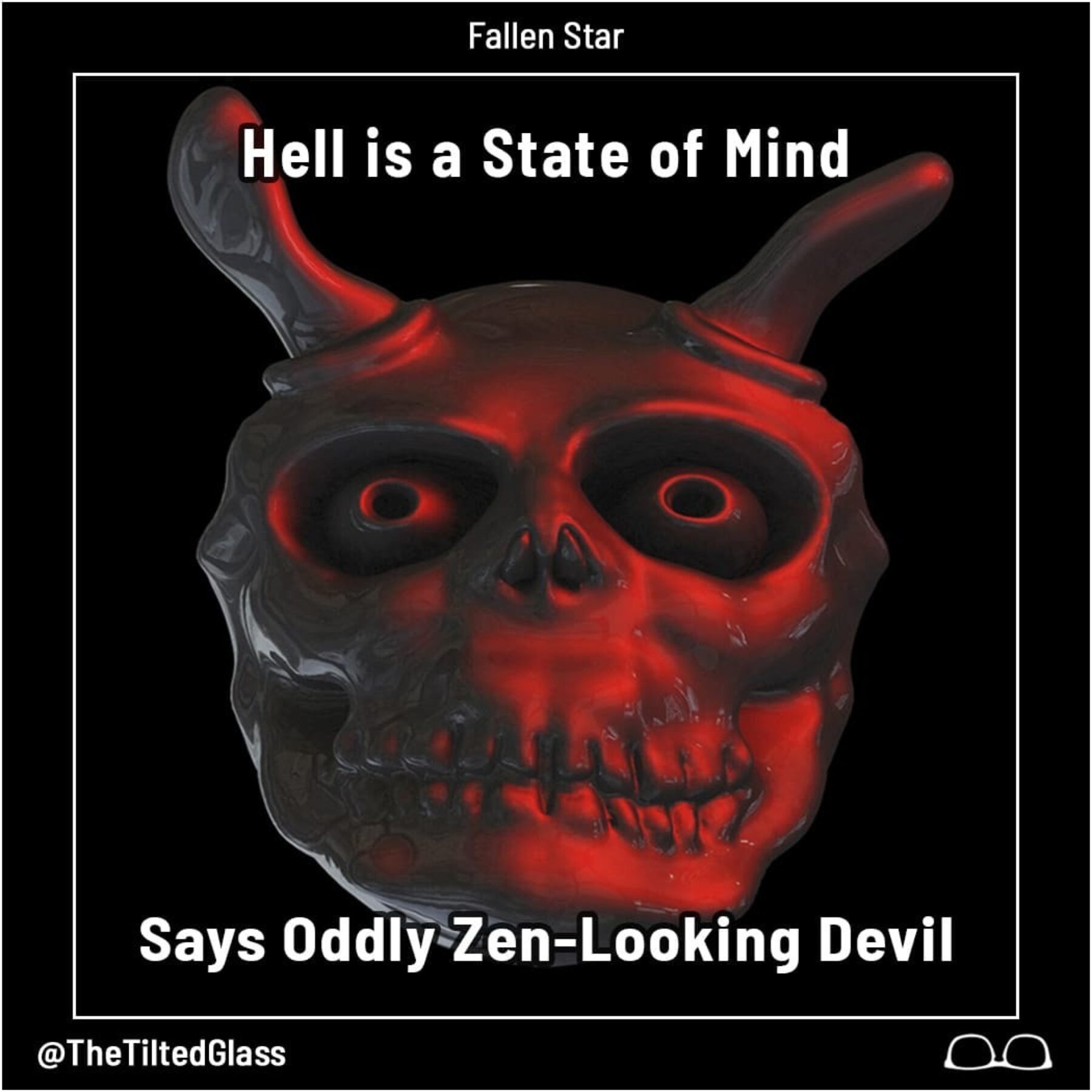 Hell is a State of Mind, Says Oddly Zen-Looking Devil